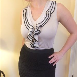 Pretty ruffled shirt